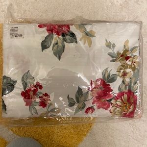Peony flower duvet cover and pillow cases and sheet set